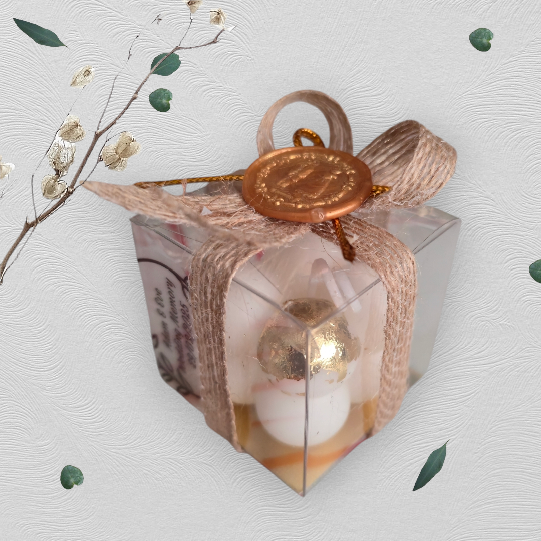 Bubble Candle Cube - Wedding Favours