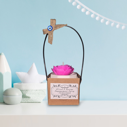 Rose Blossom Lantern - Wedding Favours