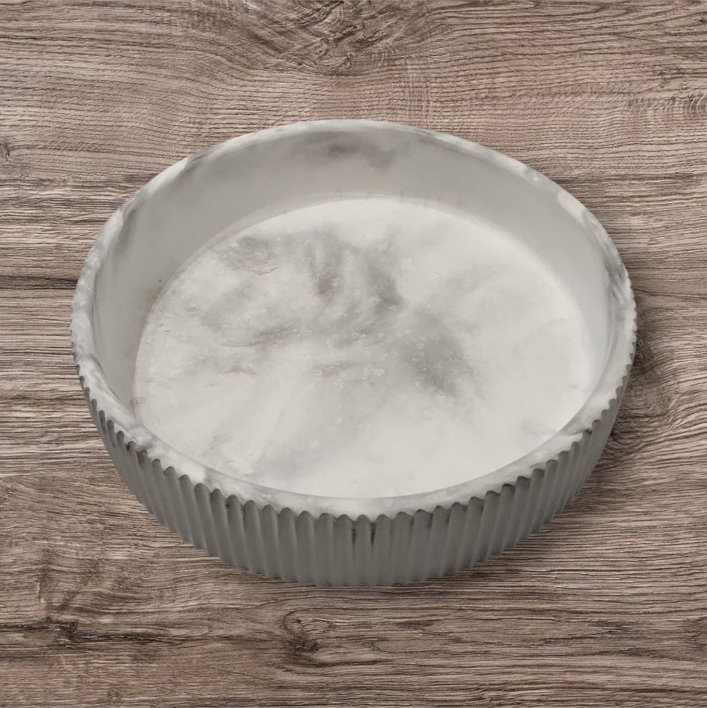Round Marble Effect Trinket Trays