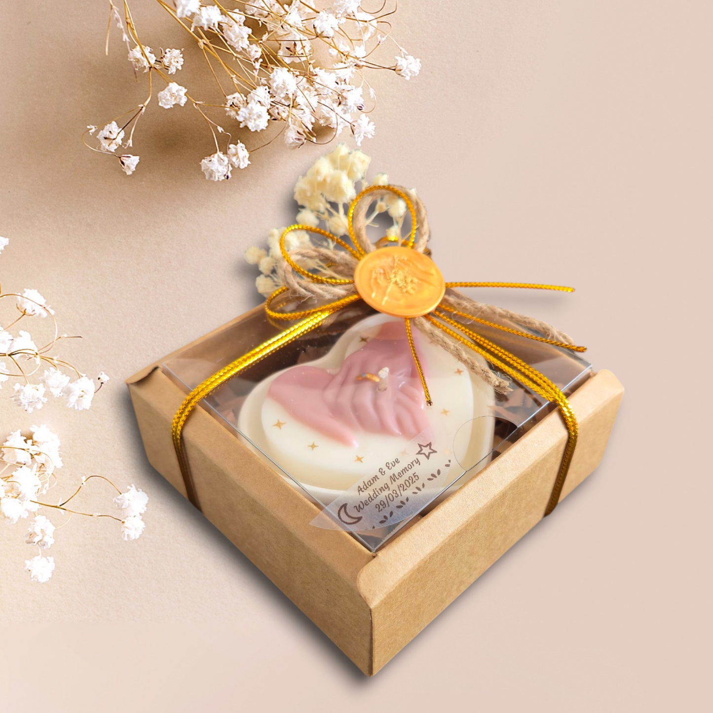 Heart in Heart Wedding Favours