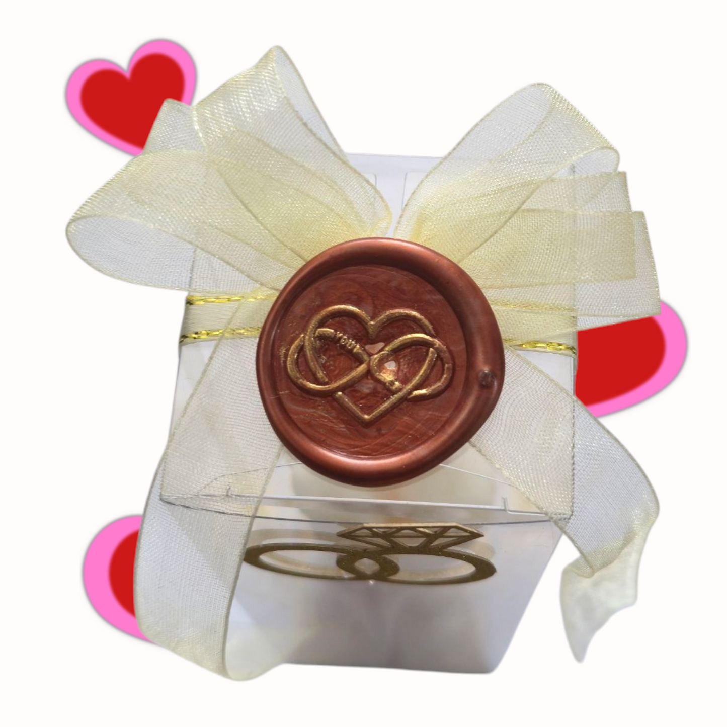 Embracing Couple Wedding Favours