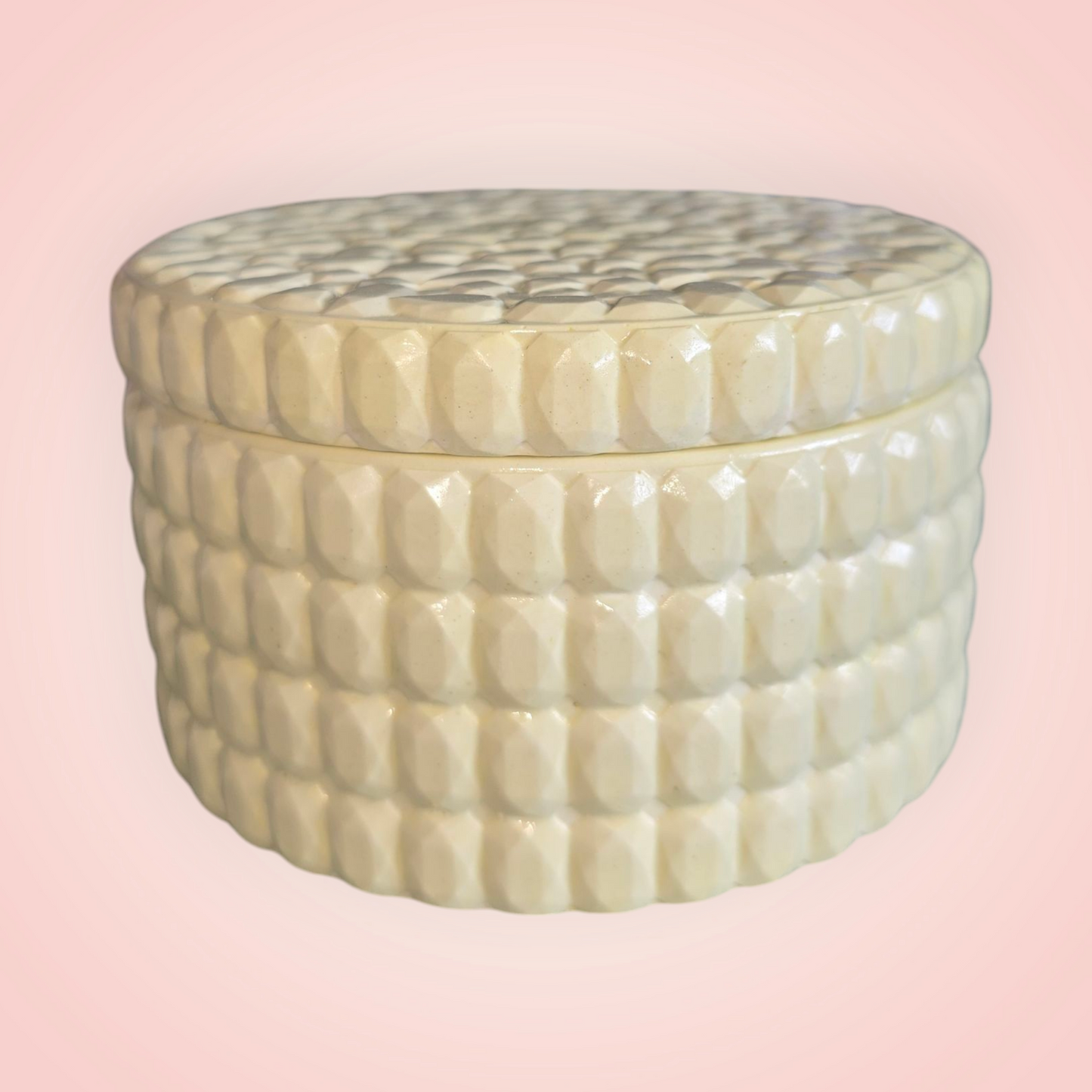 Soy Wax Candle In Round Jar