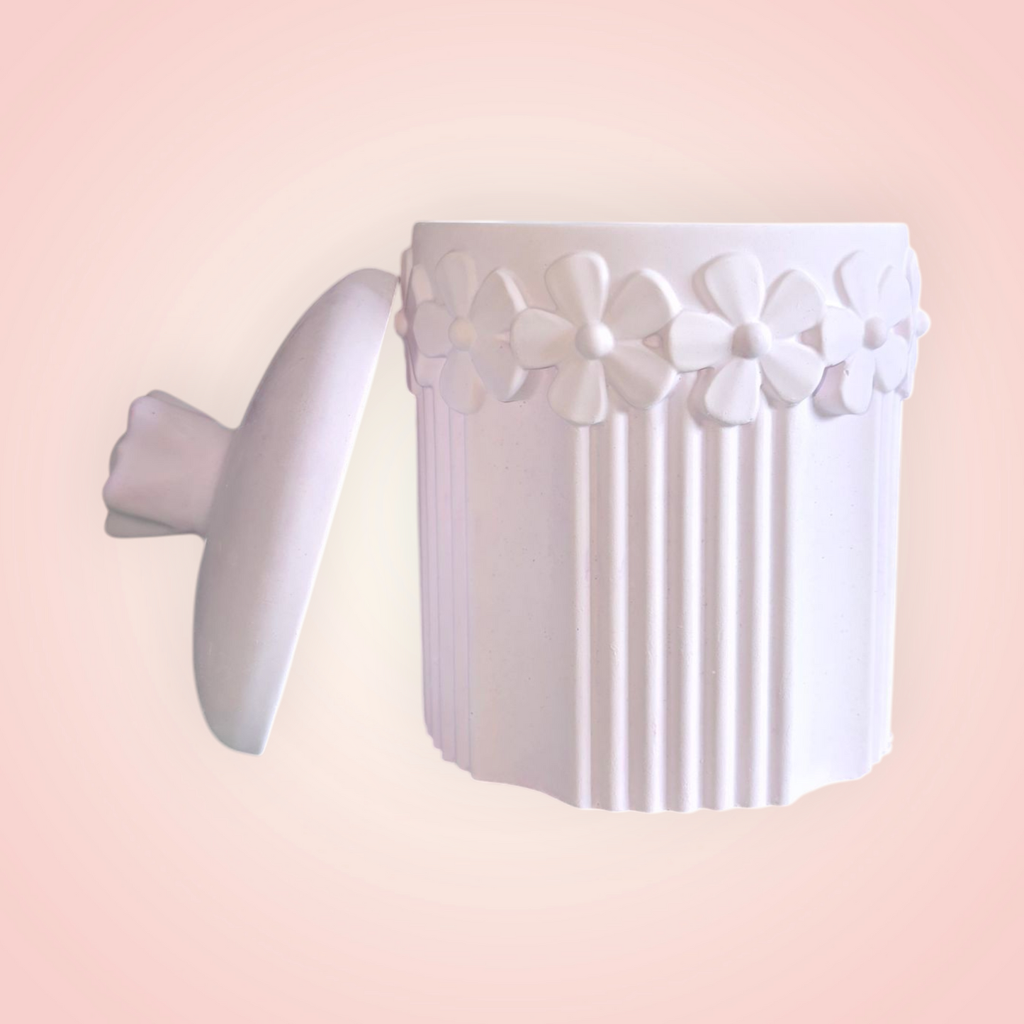 Flower Pot Soy Wax Candle