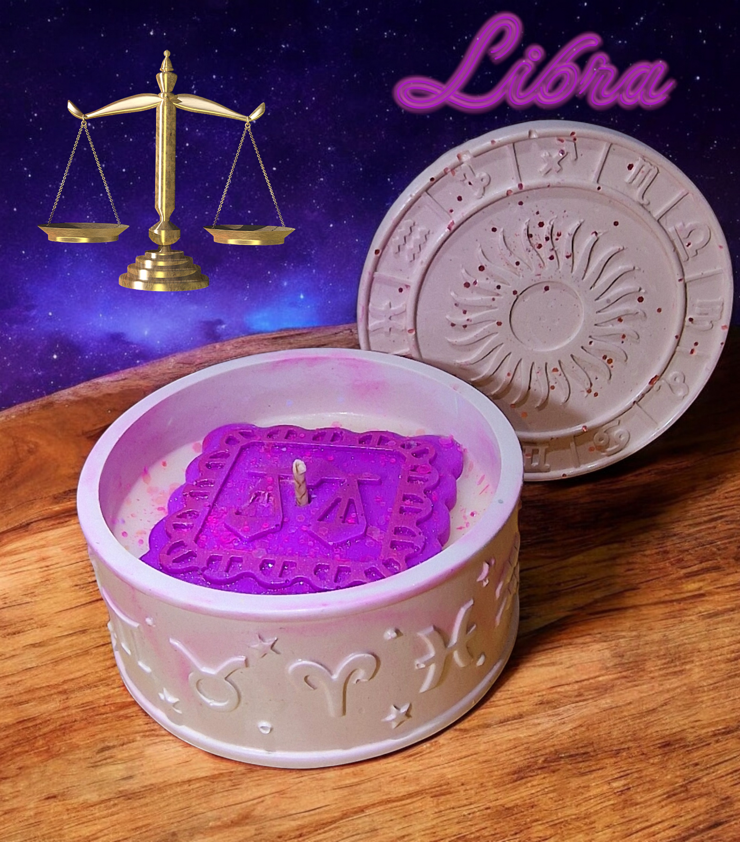 Zodiac Sign Candles - Designer Candles