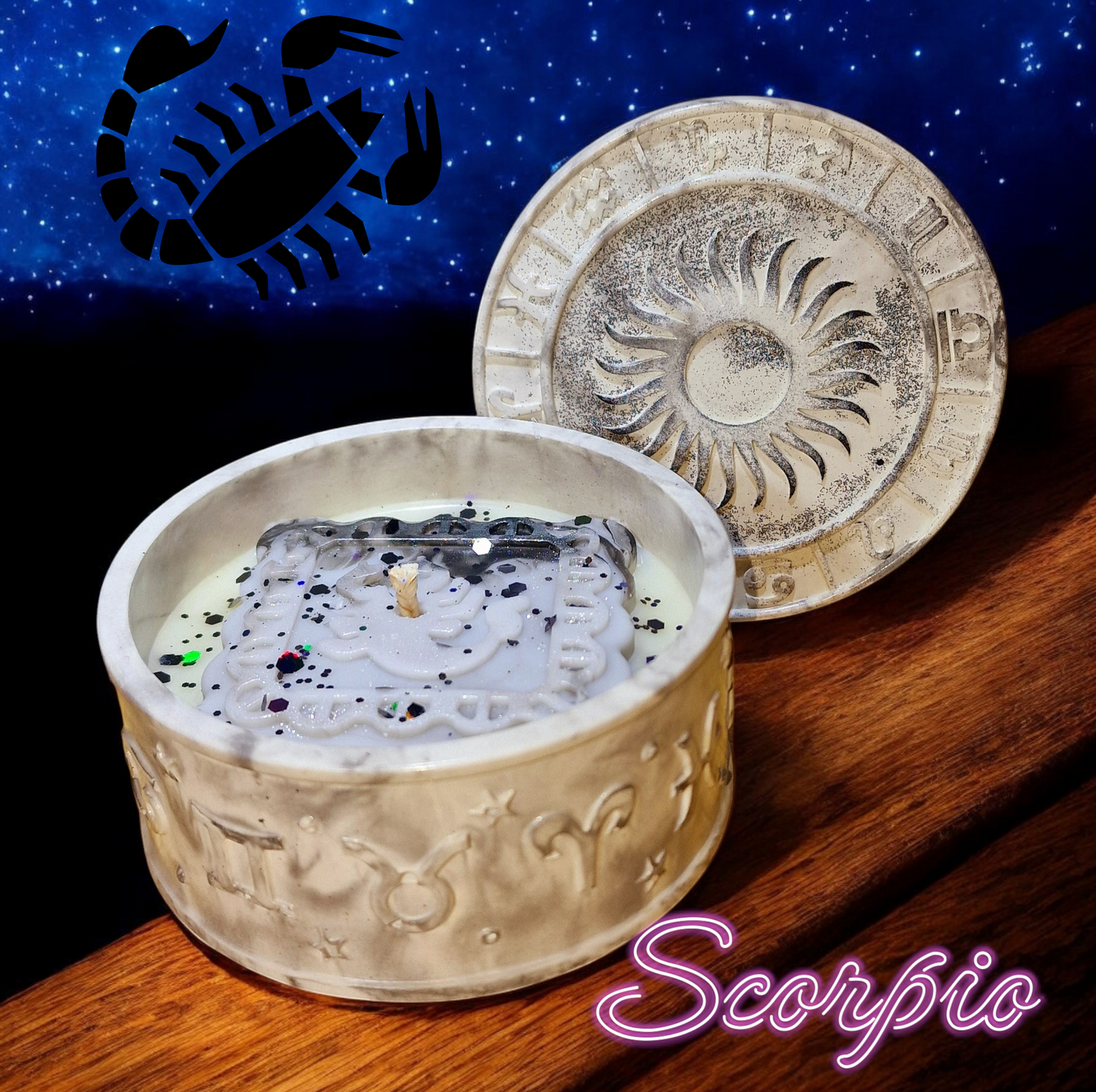 Zodiac Sign Candles - Designer Candles