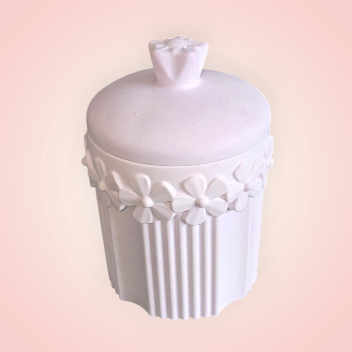 Flower Pot Soy Wax Candle