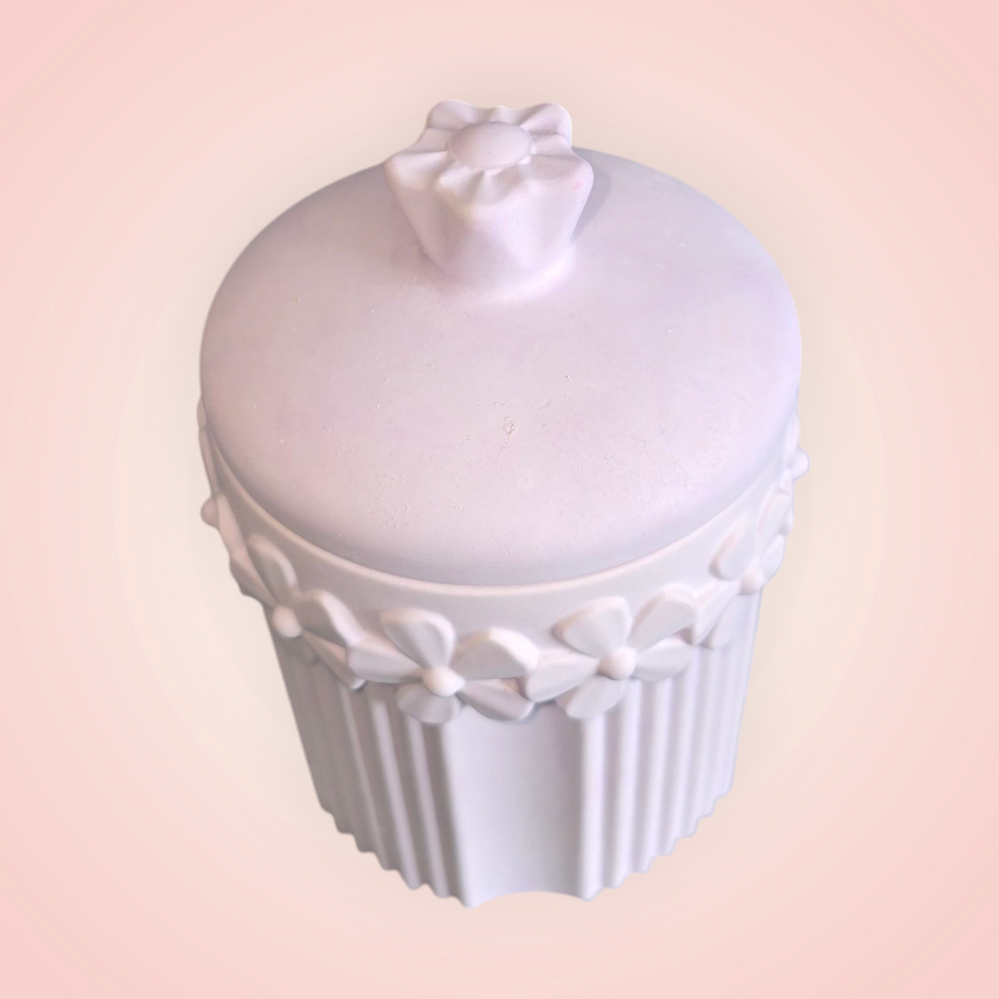 Flower Pot Soy Wax Candle
