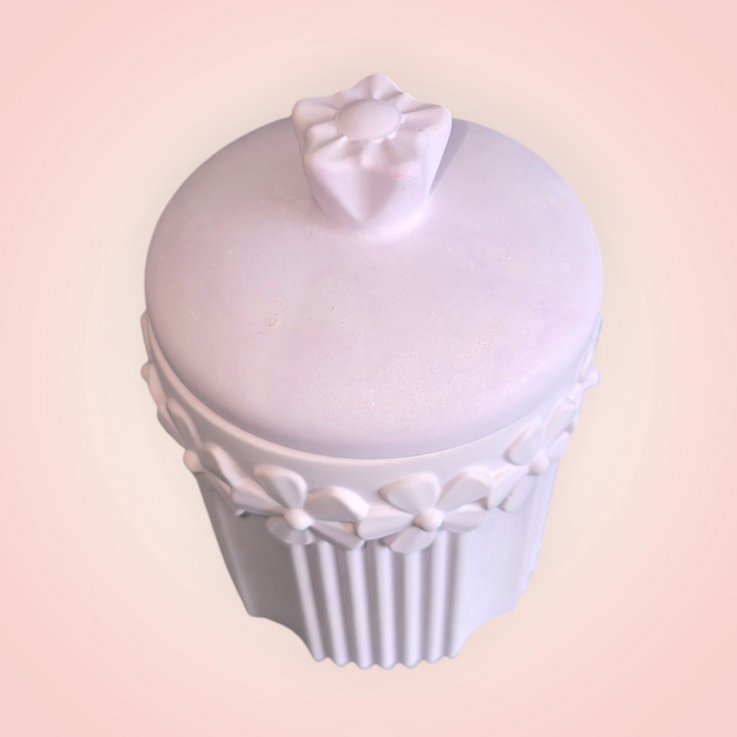 Flower Pot Soy Wax Candle
